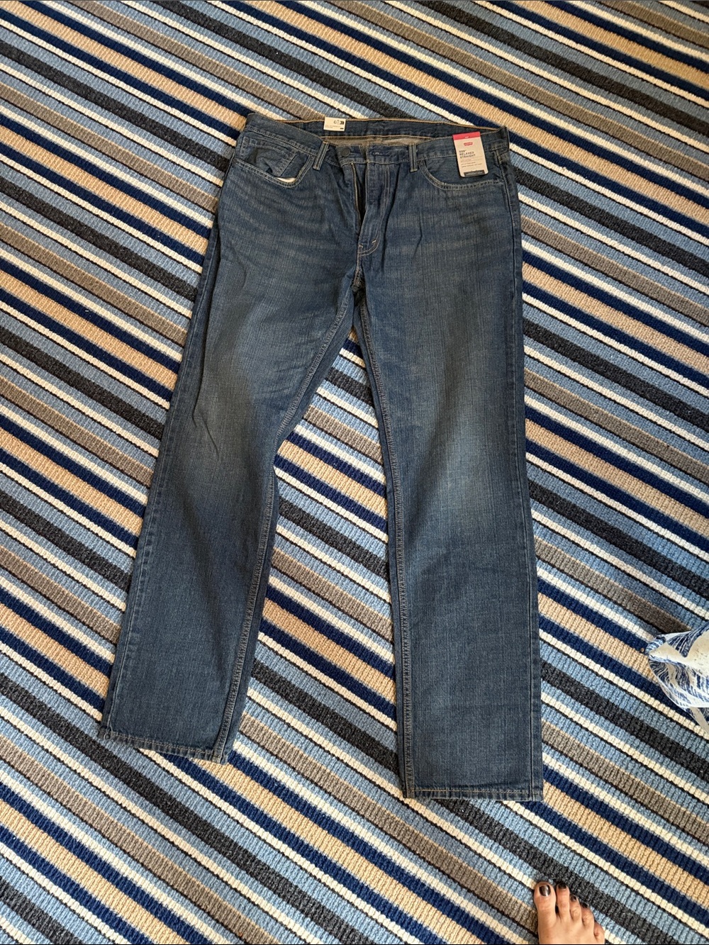 Signature by Levi Strauss Blue Straight Jeans